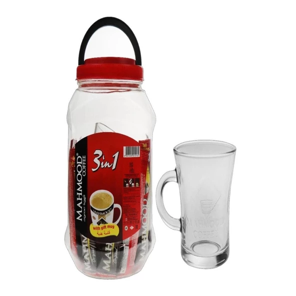 Mahmood Coffee   3 ü 1 Arada Hazır Kahve 42 Adet ve Fincan - 4
