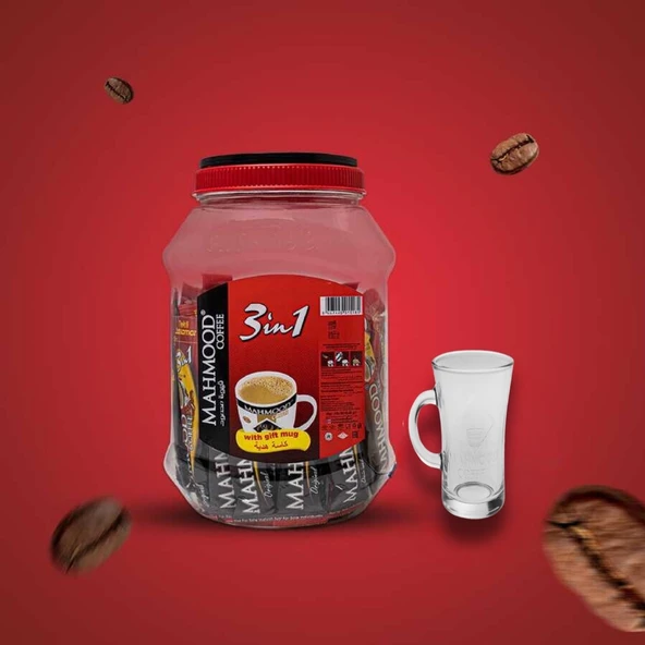 Mahmood Coffee   3 ü 1 Arada Hazır Kahve 42 Adet ve Fincan - 3