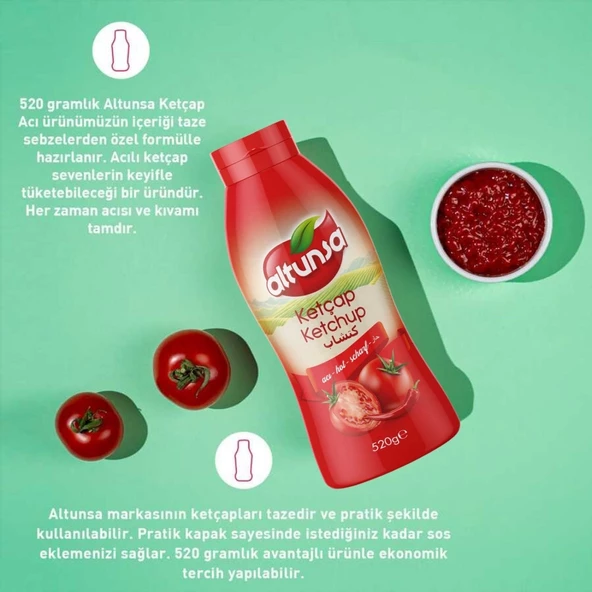 Altunsa Acı Ketçap 520 G - 2