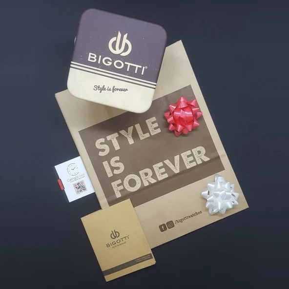 Bigotti 8680161654322 Fonksiyonlu Hasır Erkek Kol Saati - 2
