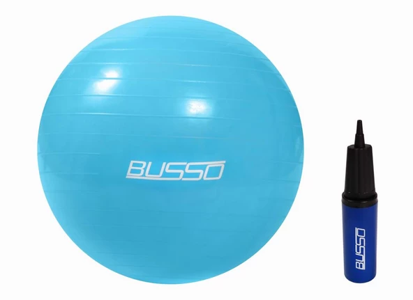 Busso GYM55 55cm Pilates Topu (Kutulu)+ Pilates Top Pompası - 2