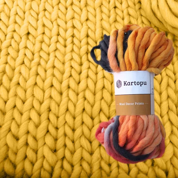Kartopu Wool Decor Kalın Yün İp - 940 - 2