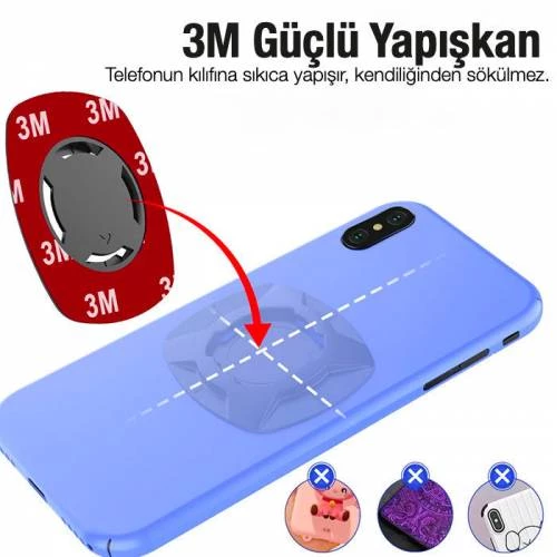 Polham Motosiklet, Bisiklet, Scooter İçin Gidon Telefon Tutucu, Güvenlik Kilitli Telefon Tutucu - 3