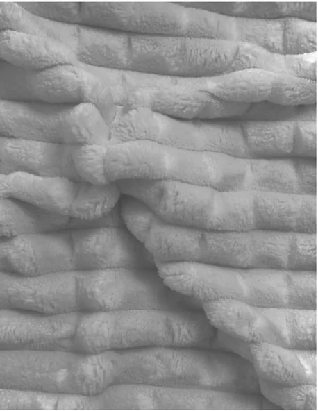 Merinos Çift kişilik Modern Line 3 Parça Battaniye Seti - Gri - 2