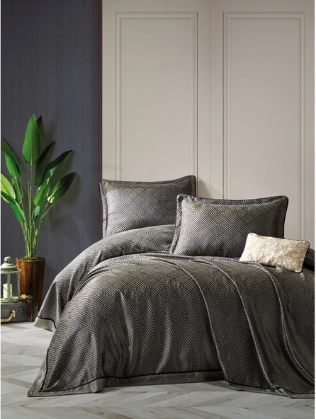 Cotton Box Smart Çift Kişilik Yatak Örtüsü Takımı -Esta Lacivert