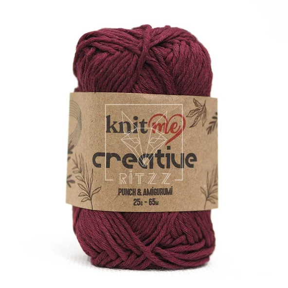 Knit Me Creative Punch & Amigurumi / 1041 / Bordo
