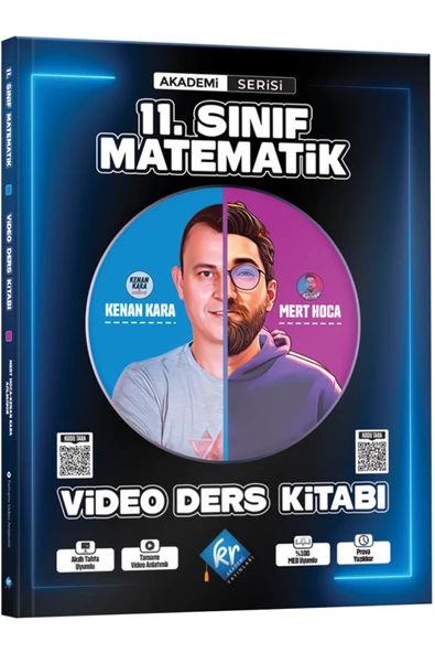 Kenan Kara & Mert Hoca 11. Sınıf Matematik Video Ders Kitabı Akademi Serisi