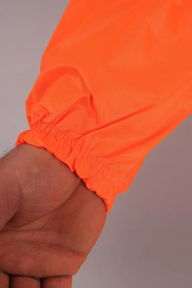 BESTGUARD Yağmurluk Oxford Reflektörlü Turuncu Takım - 4