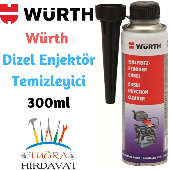 Würth Dizel Enjektör Temizleyici 300 ml