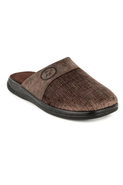 Muya Ruby 32801-004 Erkek Kışlık Terlik Kahve 40-45 - 2