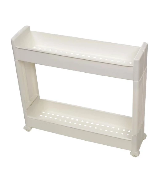 Motek Çok Amaçlı Tekerlekli Mutfak Rafı Banyo Rafı Organizer SR-02 - 2