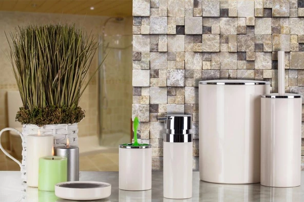 Primanova Lenox 5 Parça Banyo Seti 5 RENK SEÇENEĞİ - 5