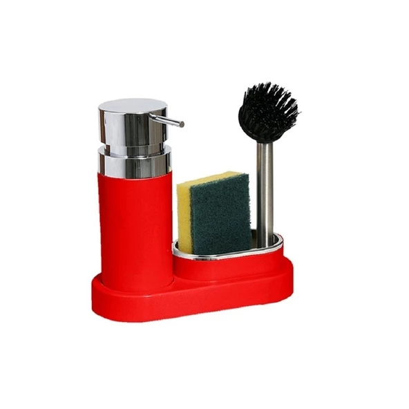 Primanova Polen Mutfak Sıvı Sabunluk Seti Süngerlik - 6