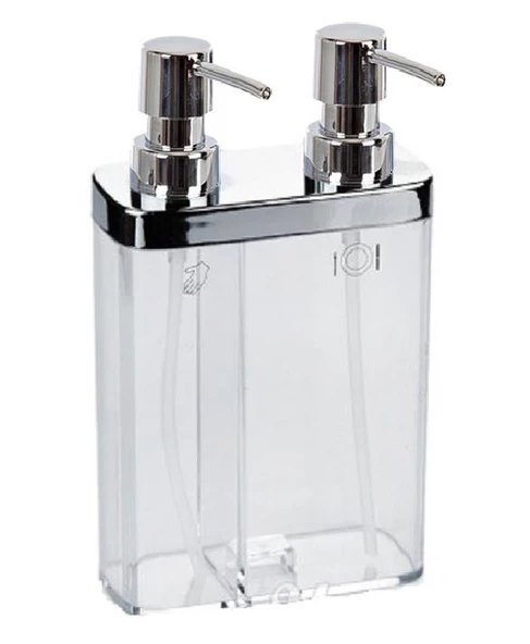 Primanova Viva 2'li Ev Mutfak Sıvı Sabunluk,El sabunluk İki bölmeli - 7