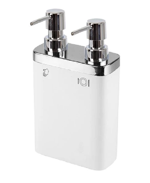 Primanova Viva 2'li Ev Mutfak Sıvı Sabunluk,El sabunluk İki bölmeli - 3