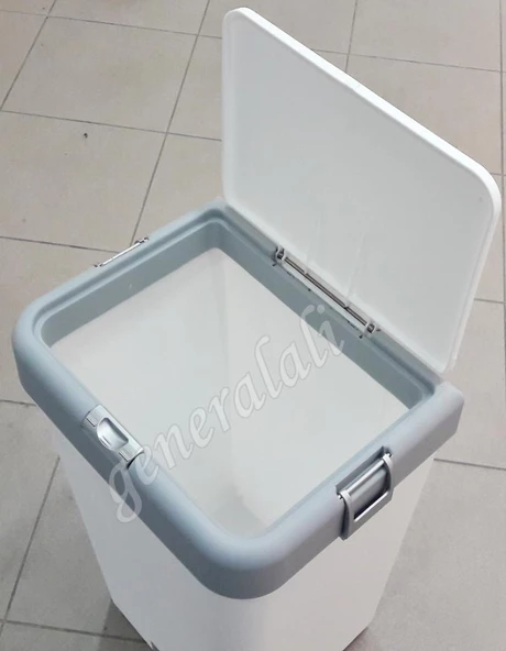 Motek Pratik Kapaklı 40 Litre Kirli Çamaşır Sepeti MT-08 - 8