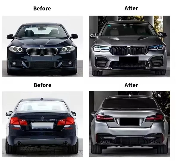 AUTOGP Bmw f10 g30 f90 m5 dönüşüm body kit seti 2009 / 2016 - Resim 2