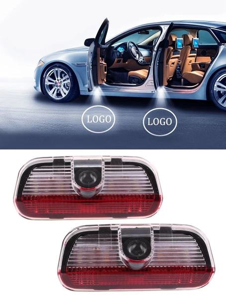 AUTOGP Vw golf 6 kapı altı ışık lazer led logo hoşgeldin aydınlatma