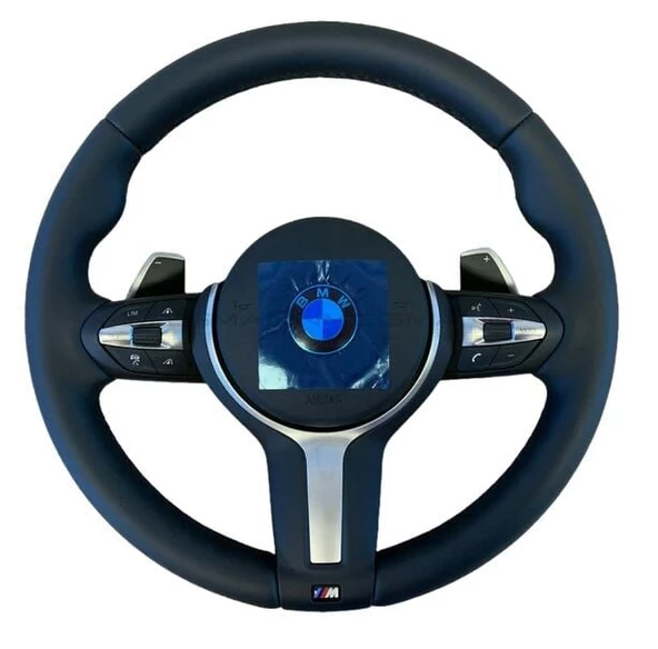 Autogp Bmw f10 m direksiyon simidi seti paddle shift cruze kontrol airbag