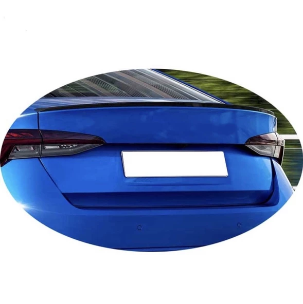 Autogp Skoda octavia bagaj üstü spoiler pianoblack 2021+