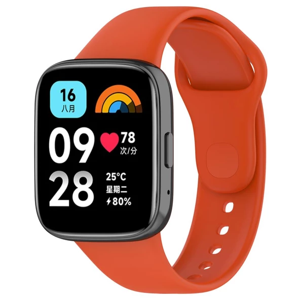 Xiaomi Redmi Watch 3 Active (Düz Watch 3 Değildir) Kordon Spor Silikon Kordon Mix - 2