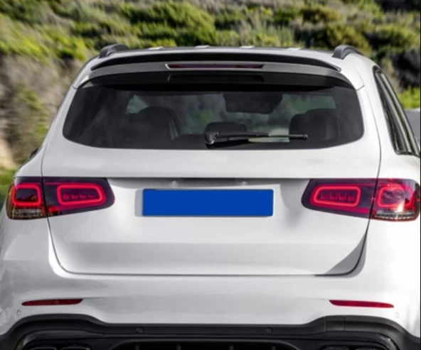 AUTOGP Mercedes glc x243 bagaj üstü spoiler pianoblack - Resim 2