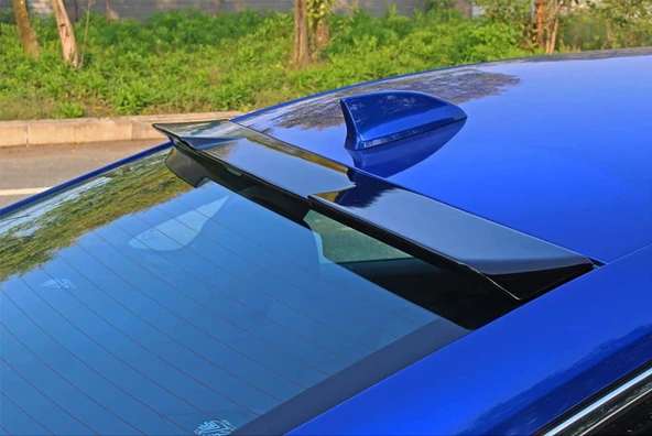 Autogp Honda civic rs cam üstü spoiler pianoblack 2022+