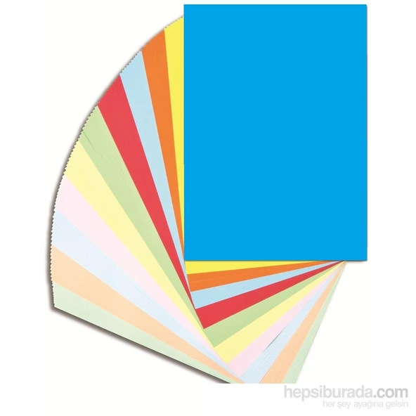 Alex Schoeller A4 Renkli Fotokopi Kağıdı 10 Renk - 100 Adet ALX-779 - 2