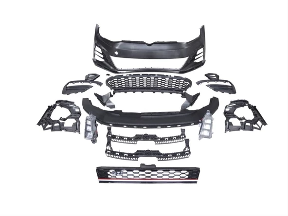 AUTOGP Vw golf 7 gti ön tampon ve panjur seti 7,5 model 2012+