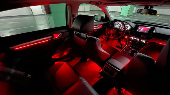 AUTOGP Honda accord ambiyans aydınlatma seti 64 renk 2019+ - 2