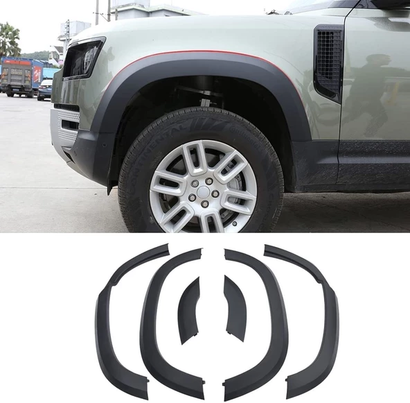 AUTOGP Lr defender çamurluk koruması dodik seti 2020+ - 4