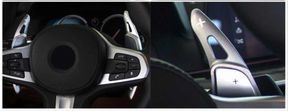 Autogp Bmw g serisi f1 paddle shift vites kulakçığı silver