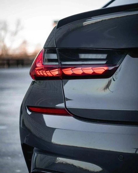 AUTOGP Bmw g20 gts led stop lambası takımı dragon kırmızı 2019+ - Resim 3