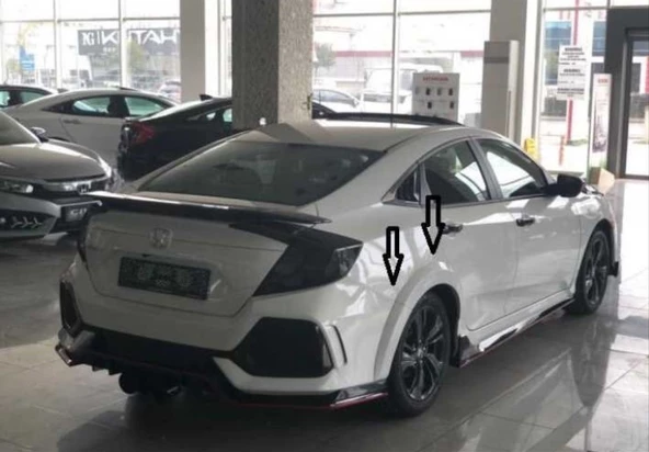 AUTOGP honda civic fc5 uyumlu sedan dodik 2016-2020 - 2