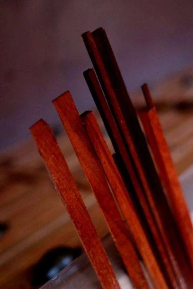 Doğal Kan Ağacı Bloodwood Tesbih El İşi Püsküllü Tesbih Modeli - 5