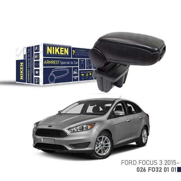 NİKEN Ford focus 3 kol dayama kolçak vidasız orta konsol niken 2015+