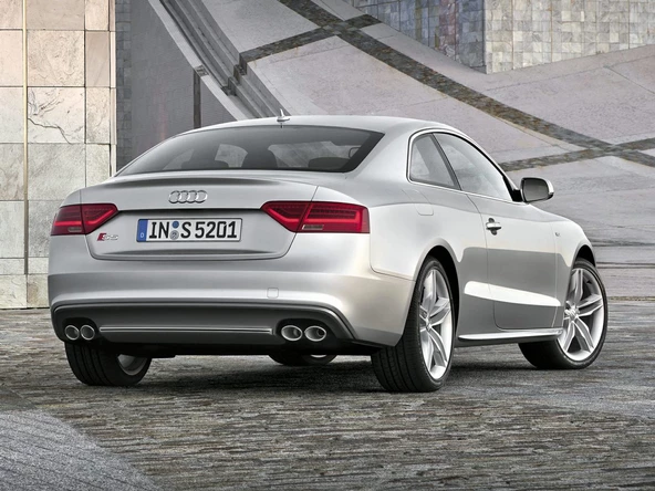 AUTOGP Audi S5 arka tampon difüzörü model 2012 / 2015 2kapı - Resim 2