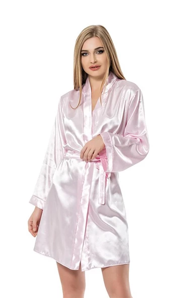 Moon Girly 1153 Taşlı Saten Sabahlık Bride / Gelin - 3