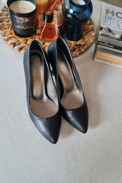 015 050 Topukla Kadın Stiletto Abiye Ayakkabı - 7