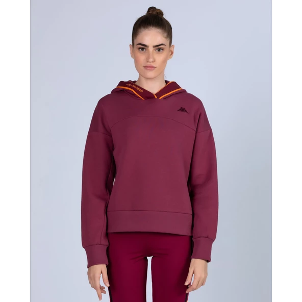 Kappa  Kadın Sweat Logo Tape Daven Tk Sweatshirt