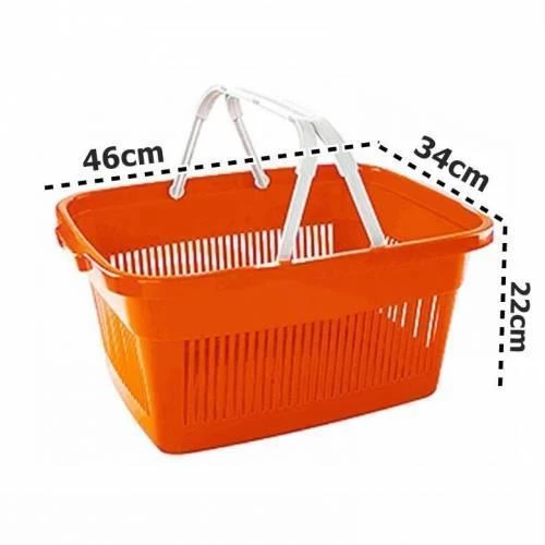 Market Sepeti Alışveriş Sepeti El Sepeti Taşıma Sepeti - 6