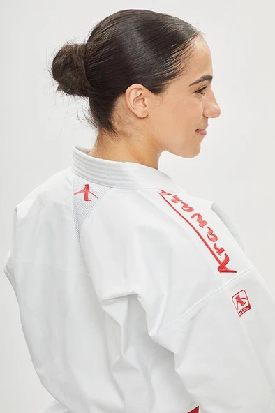Arawaza WKF Onaylı Premier Leage Women Black Diamond Kata Elbisesi - 4