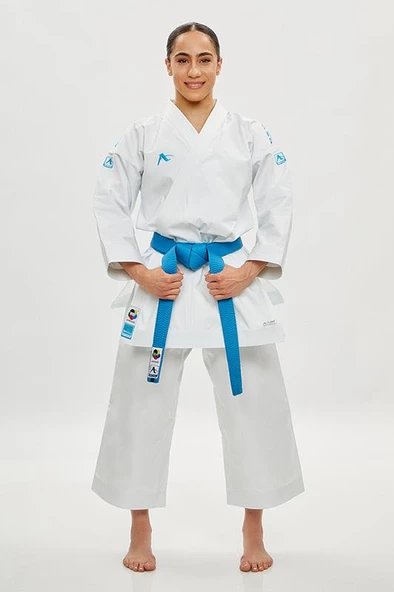 Arawaza WKF Onaylı Premier Leage Women Black Diamond Kata Elbisesi - 2
