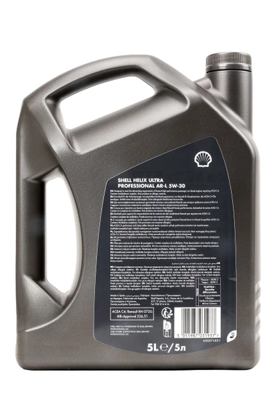 Shell Helix Ultra Pro AR-L 5W-30 5 lt Motor Yağı - 2023 - 2