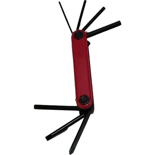 Alyan Çakı Seti Kırmızı Portatif Taşınabilir Ergonomik Model ürün görseli 1