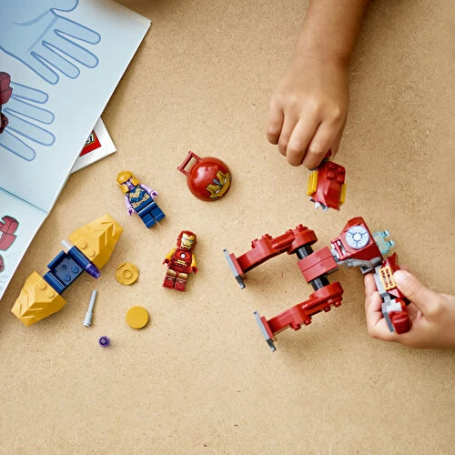 LEGO Marvel 76263 Iron Man Hulkbusterthanosa Karşı (66 Parça) - Resim 10