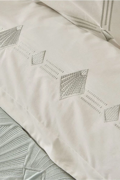 Diamond Çift Kişilik 9 Parça Düet Set Mavi - 3