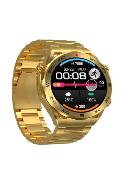 Watch SK4-SP4 Akıllı Saat 1,62inç 49mm Ip67 Full Hd Ekran Sesli Arama Nfc 2 Kordonlu - 3