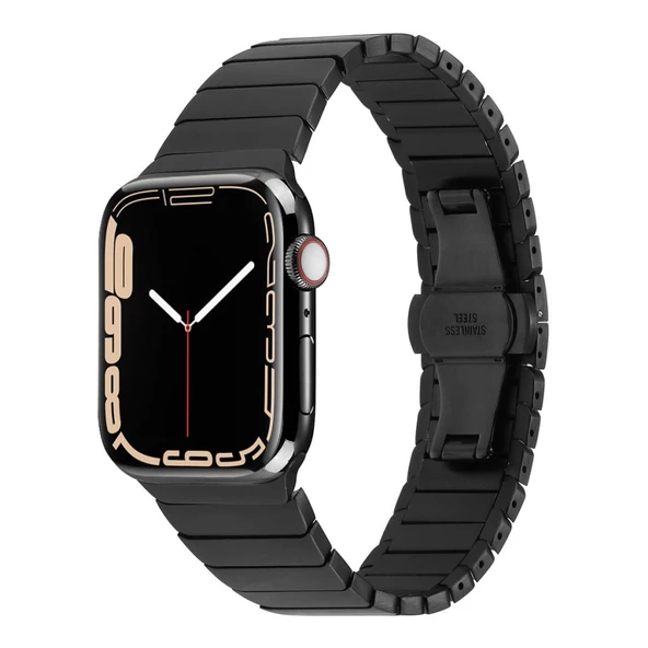 Apple Watch 44mm Kordon Bakla Metal Strap Kayış 79 - 4
