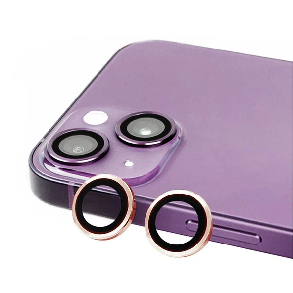 Apple iPhone 15 Plus Kamera Lens Koruyucu Çerçeveli Koruyucu CL-07 - 11